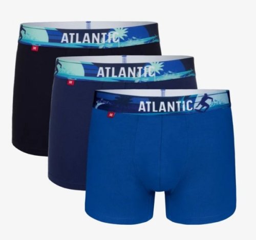 Atlantic Набір 3 шт чоловічіх боксерів шортів 3MH-164 