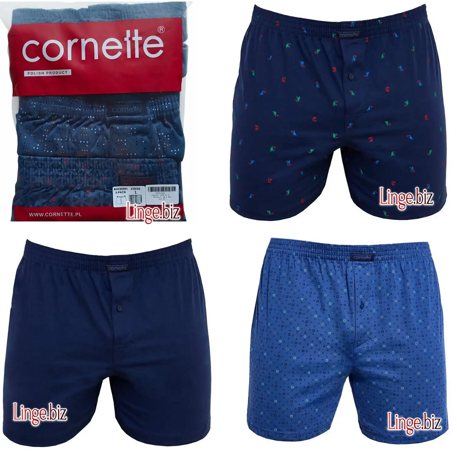 Набір чоловічих трусів Cornette 3 шт Comfort піксель