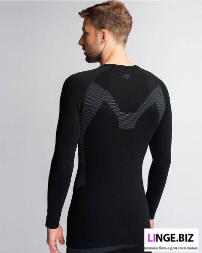 Мужская термофутболка HZT14001 S/M Черный